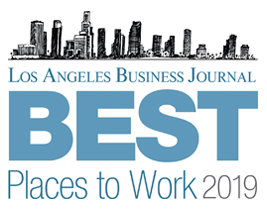 Los Angeles Business Journal Best Places to Work 2019 logo